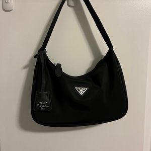 Prada nylon shoulder bag re edition